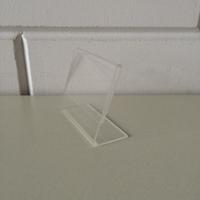 L-standaard acryl bxh 80x60mm. Liggend