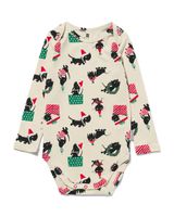 HEMA Takkie Kerst Romper Met Stretch Beige (beige) HEMA Takkie Kerst Romper Met Stretch Beige (beige)