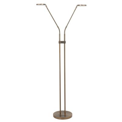 Highlight Design leeslampPalma koper brons Ø 25cm dubbel - V4002.32