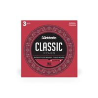 D&apos;Addario EJ27N-3D Student Nylon Normal Tension snaren voor klassieke gitaar (3 sets)