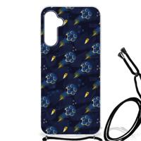 Doorzichtige Silicone Hoesje voor Samsung Galaxy A14 5G Voetbal