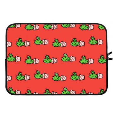 Mini cactus: Laptop sleeve 13 inch