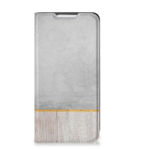 Samsung Galaxy S22 Book Wallet Case Wood Concrete