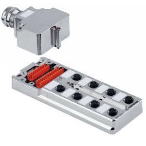 Weidmüller SAI-8-MMS 4P M12 1783530000 Passieve sensor/actorbox M12-verdeler met metalen schroefdraad 1 stuk(s)