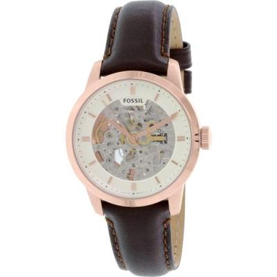 Fossil Heren Townsman Horloge Kwarts Mineraal Kristal ME3078