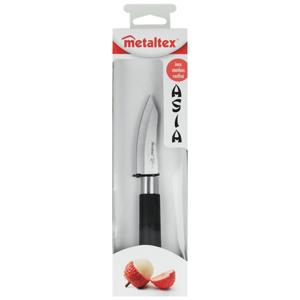 Metaltex asia officemes 19 cm zwart/rvs