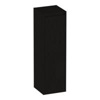 Brauer Adore - Hoge Kast - 120 cm - 1 Deur - Greeploos - Linksdraaiend - Timber Black