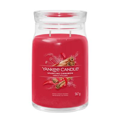 Yankee Candle sparkling cinnamon signature large jar