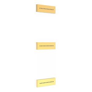 Tres inbouw rugjet vierkant 24k Goud glans