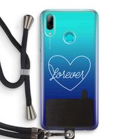 Forever heart pastel: Huawei P Smart (2019) Transparant Hoesje met koord Forever heart pastel: Huawei P Smart (2019) Transparant Hoesje met koord
