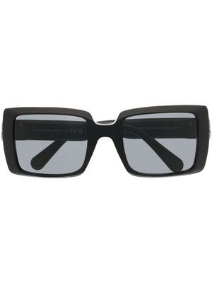 Moncler Eyewear lunettes de soleil oversize Promenade - Noir