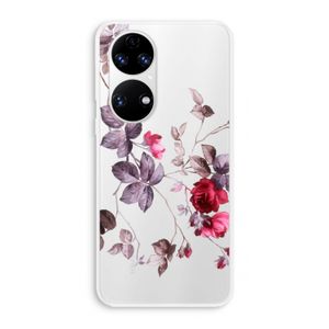 Mooie bloemen: Huawei P50 Transparant Hoesje