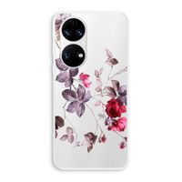 Mooie bloemen: Huawei P50 Transparant Hoesje
