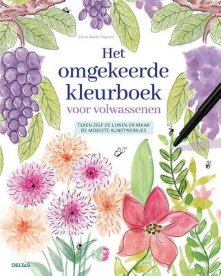 Het omgekeerde kleurboek voor volwassenen (Paperback)