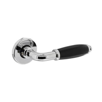 Intersteel DeurklinkCourgette op rozet chroom - 0016.020602