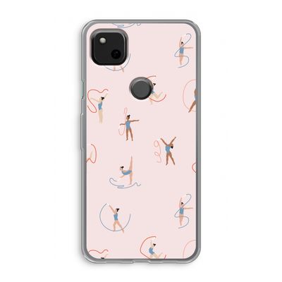 Dancing #3: Google Pixel 4a Transparant Hoesje