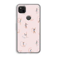 Dancing #3: Google Pixel 4a Transparant Hoesje Dancing #3: Google Pixel 4a Transparant Hoesje