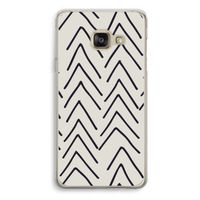 Marrakech Arrows: Samsung A3 (2017) Transparant Hoesje
