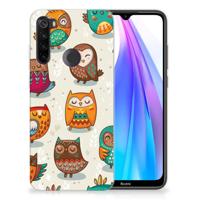 Xiaomi Redmi Note 8T | TPU Hoesje | Vrolijke Uilen