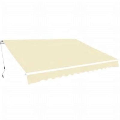 Luifel handmatig uittrekbaar 600 cm crème