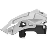 Sunrace Voorderailleur ms20 3x10 dual pull zilver