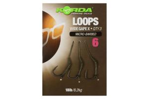 Korda Loop Rigs Df Wide Gape X Size 8