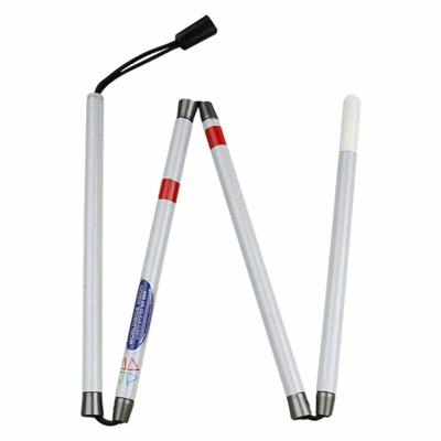Herkenningsstok opvouwbaar in 4 delen - lengte 95 cm | Ambutech