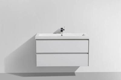 Badmeubel aktieset PL 100 HOOGGLANS WIT