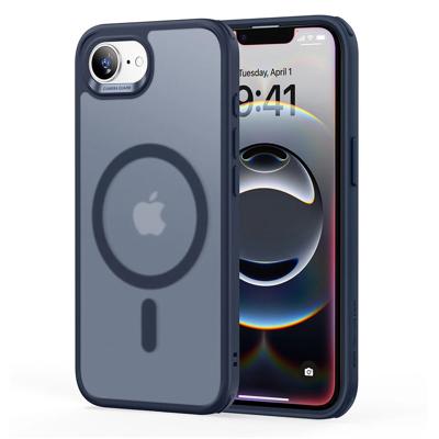 iPhone 16e HaloLock Classic Hybrid Case - Frosted Blue iPhone 16e HaloLock Classic Hybrid Case - Frosted Blue