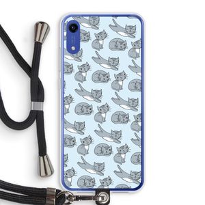 Poezen: Honor Play 8A Transparant Hoesje met koord