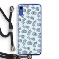 Poezen: Honor Play 8A Transparant Hoesje met koord