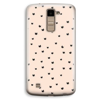 Kleine kattenkopjes: LG K10 (2016) Transparant Hoesje
