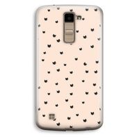 Kleine kattenkopjes: LG K10 (2016) Transparant Hoesje