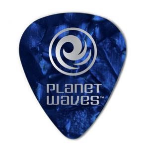 D&apos;Addario 1CBUP2-10 blue pearl celluloid plectra 10 pack light