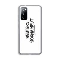 Neuters: Samsung Galaxy S20 FE / S20 FE 5G Transparant Hoesje