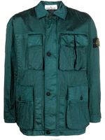 Stone Island surchemise à patch Compass - Vert