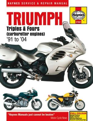 Triumph Triples & Fours (carburettor engines) (91 - 04) 2162