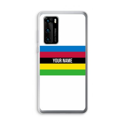 WK Wielrennen: Huawei P40 Transparant Hoesje