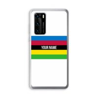 WK Wielrennen: Huawei P40 Transparant Hoesje