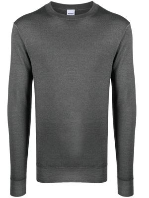 ASPESI pull en maille à effet chiné - Gris