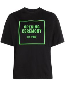 Opening Ceremony t-shirt à logo imprimé - Noir