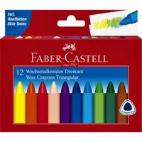 Waskrijt faber-castell driehoekig ass