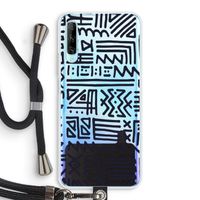 Marrakech print: Huawei P Smart Pro Transparant Hoesje met koord