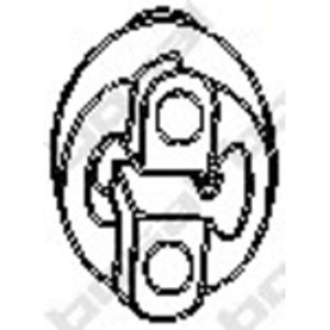Aanslagrubber, demper 255051