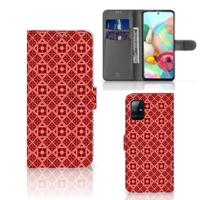 Samsung Galaxy A71 | Telefoon Hoesje | Batik Rood
