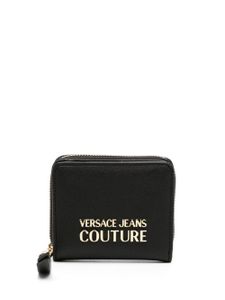 Versace Jeans Couture portefeuille à plaque logo - Noir