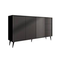 Meubella Dressoir Winq - Antraciet - 180 cm - thumbnail