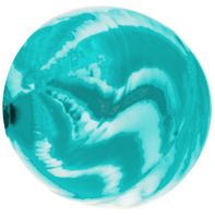 LG Imports stuiterbal Fire junior 4,5 cm turquoise - thumbnail