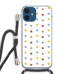 Bollen: iPhone 12 Transparant Hoesje met koord