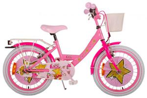 LOL Surprise Kinderfiets Meisjes 18 inch Roze twee handremmen